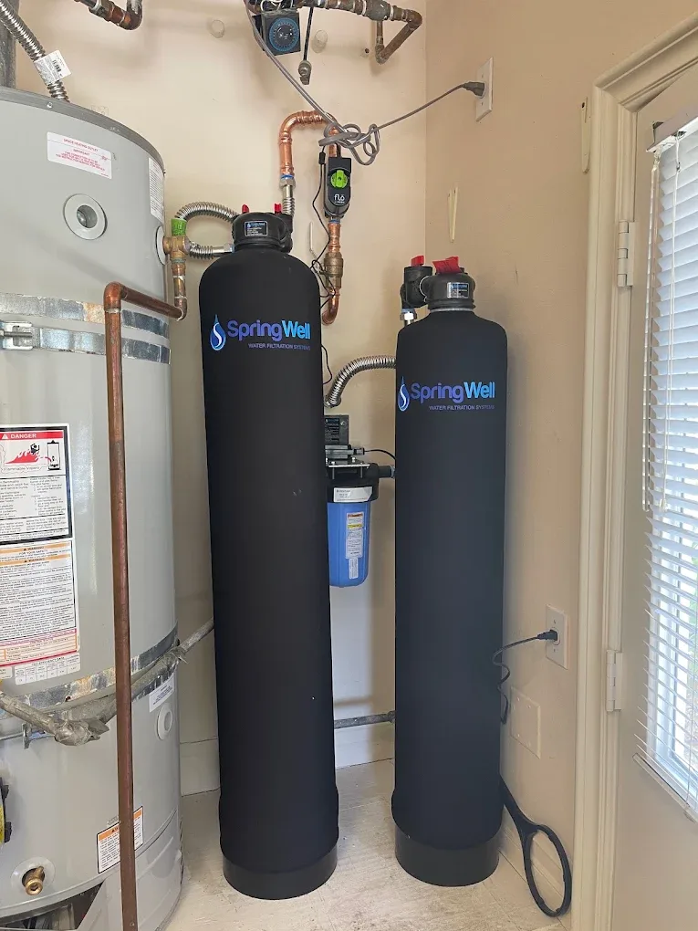 Whole-house water filtration & softener system
